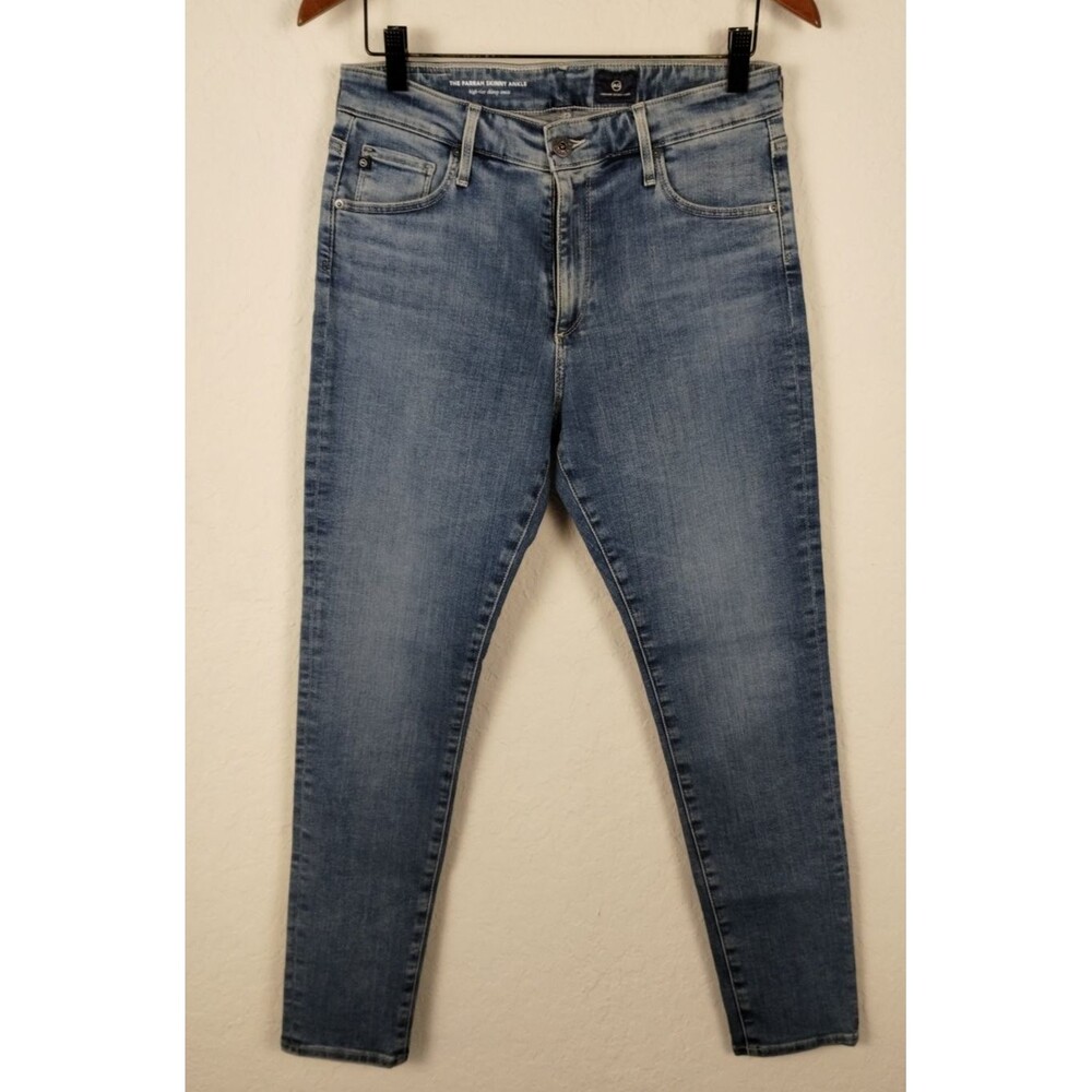 AG Adriano Goldschmied Farrah Skinny Ankle Jeans Womens 30R High Rise Stretch